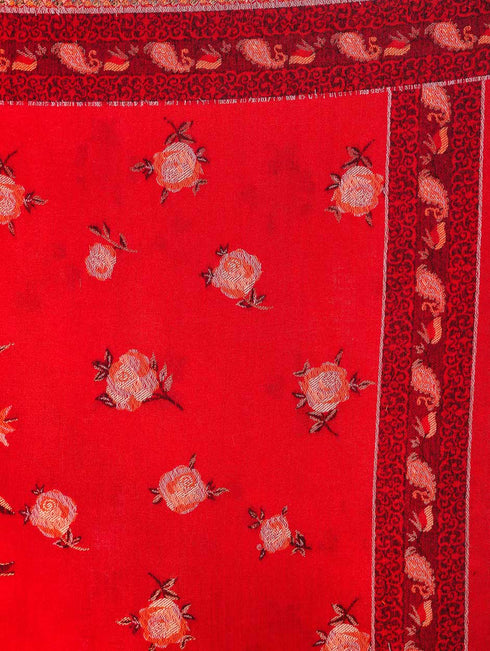 Women's Kani Floral Wool Shawl